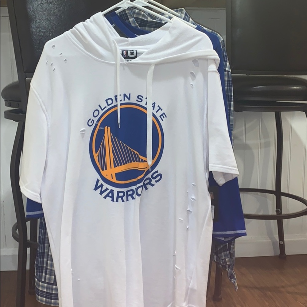 NWT Golden State Warriors Hooded Sweatshirt